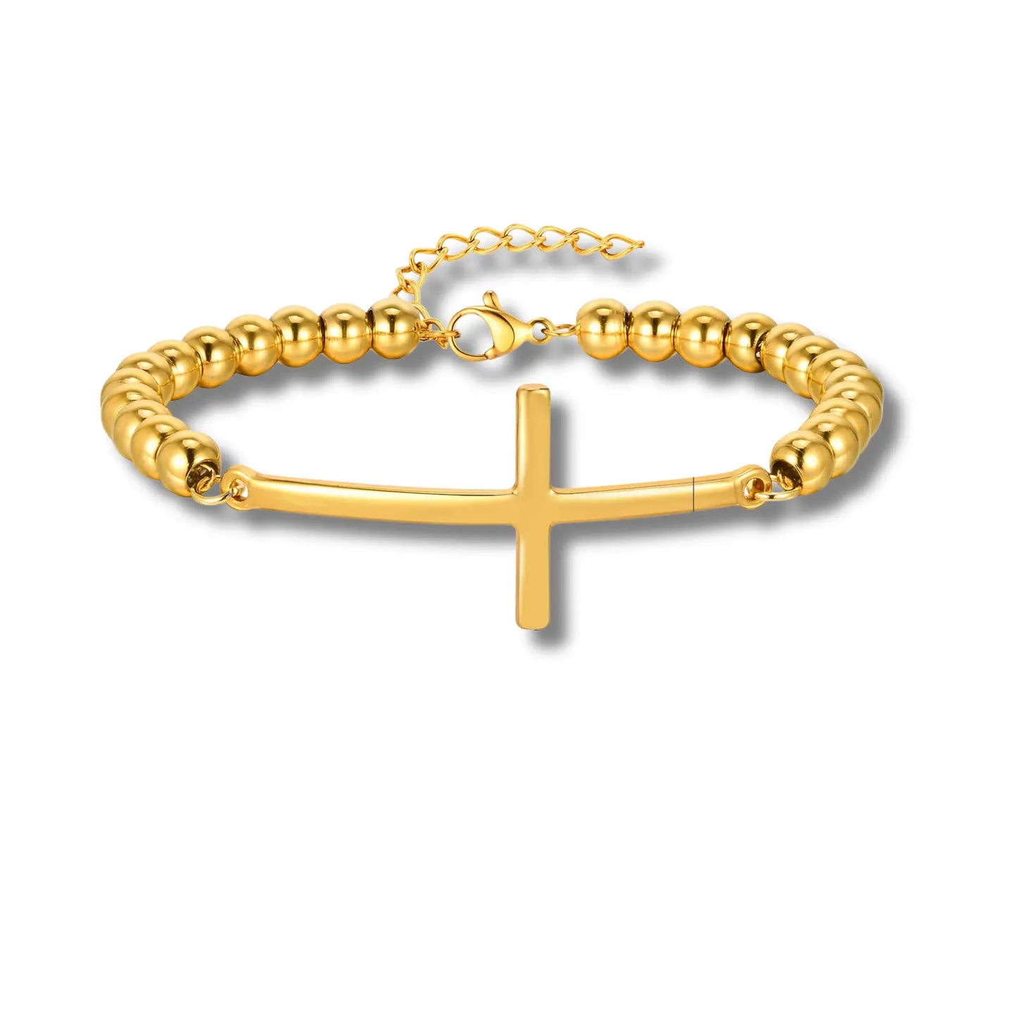 Pulseira Feminina Fé Católica com Medalha de Maria