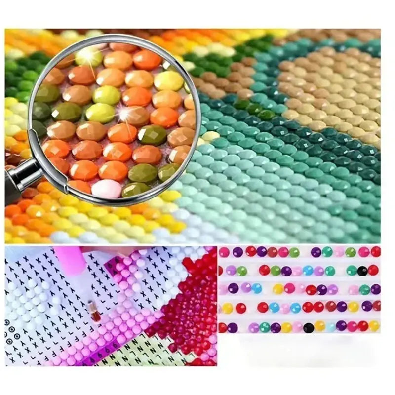 Kit de Pintura Diamante Religiosa - Virgem Maria