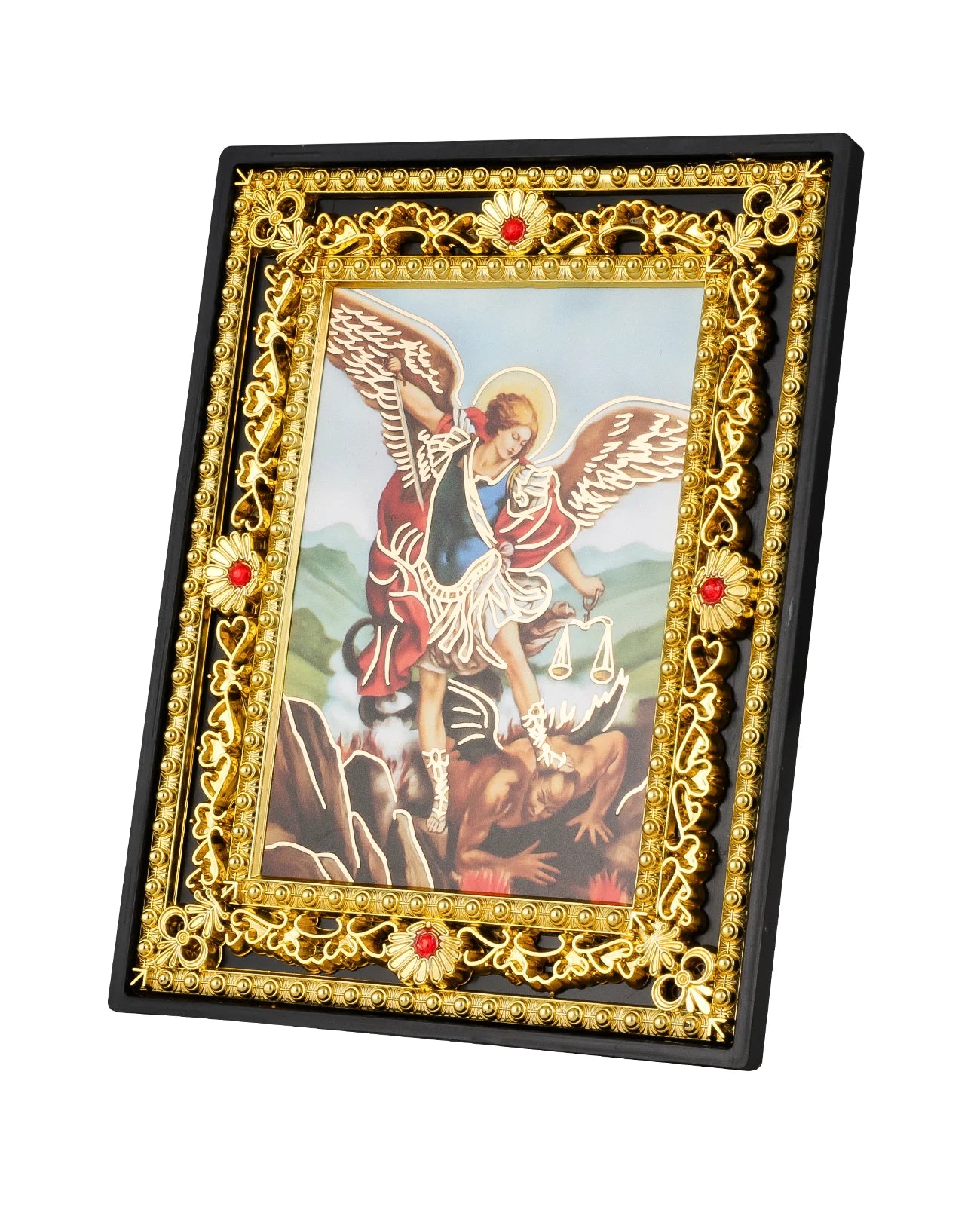 Diyalo religioso de madeira st. michael sagrada família sagrado coração divino misericórdia nossa senhora santos imagens ícones quadro decoração presentes