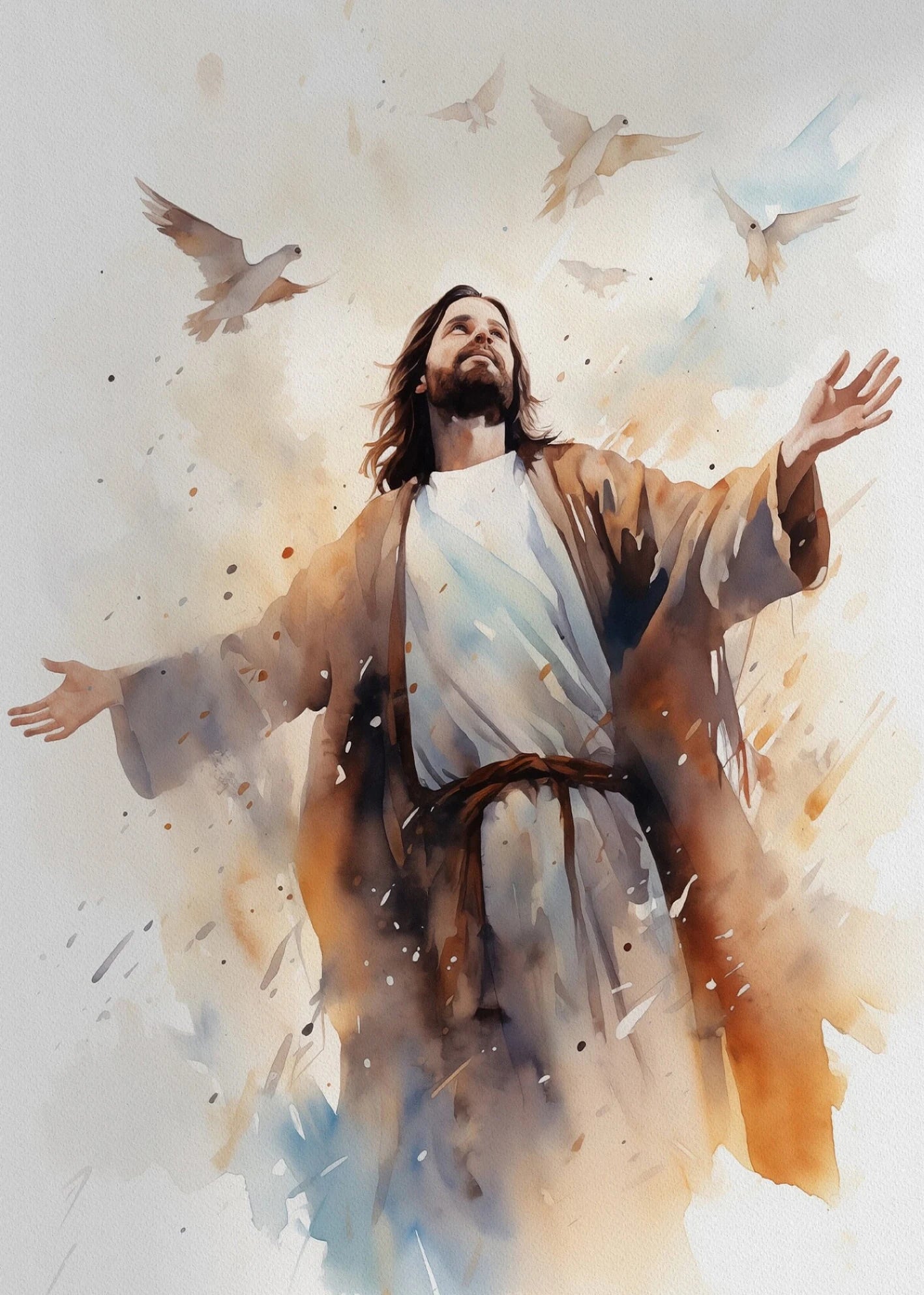 Arte Sacra em Tela - Jesus é o Cordeiro de Deus