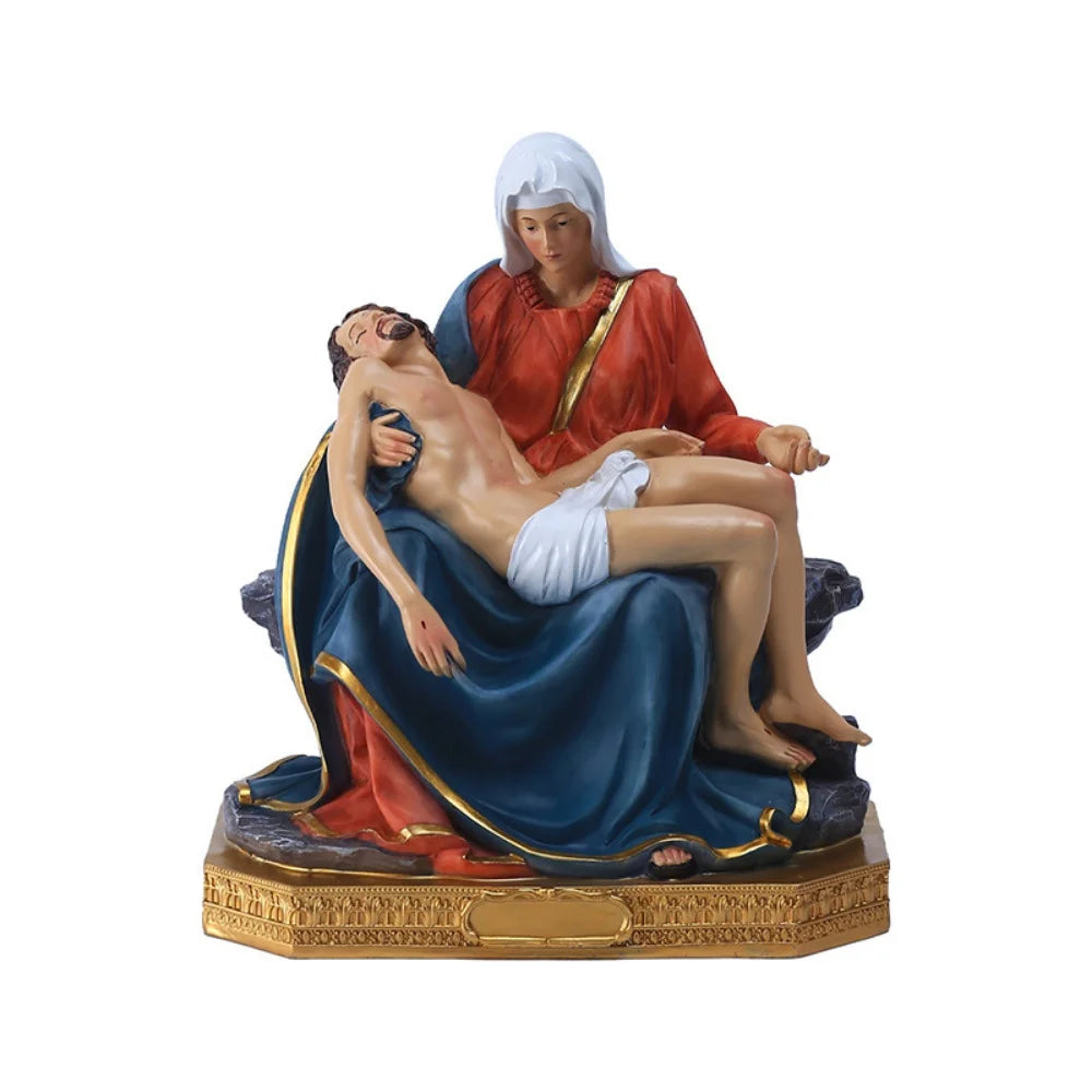 Imagem de Nossa Senhora da Piedade em Resina – Amor e Compaixão Materna