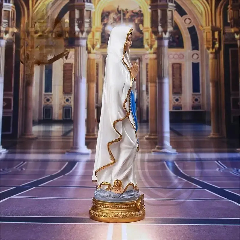 Imagem de Resina de Nossa Senhora de Lourdes