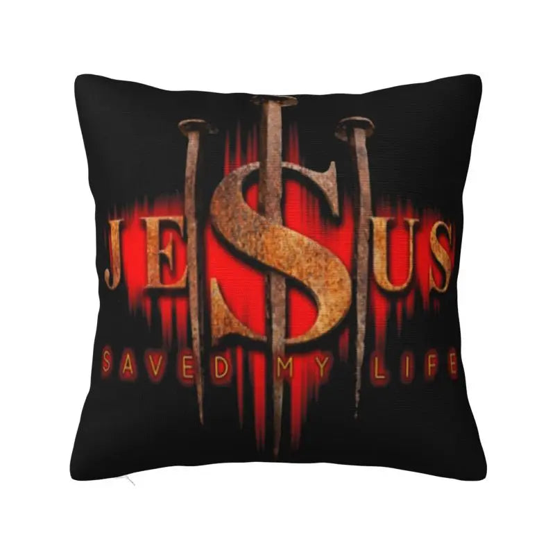 Capa de Almofada Religiosa - Jesus é o Caminho