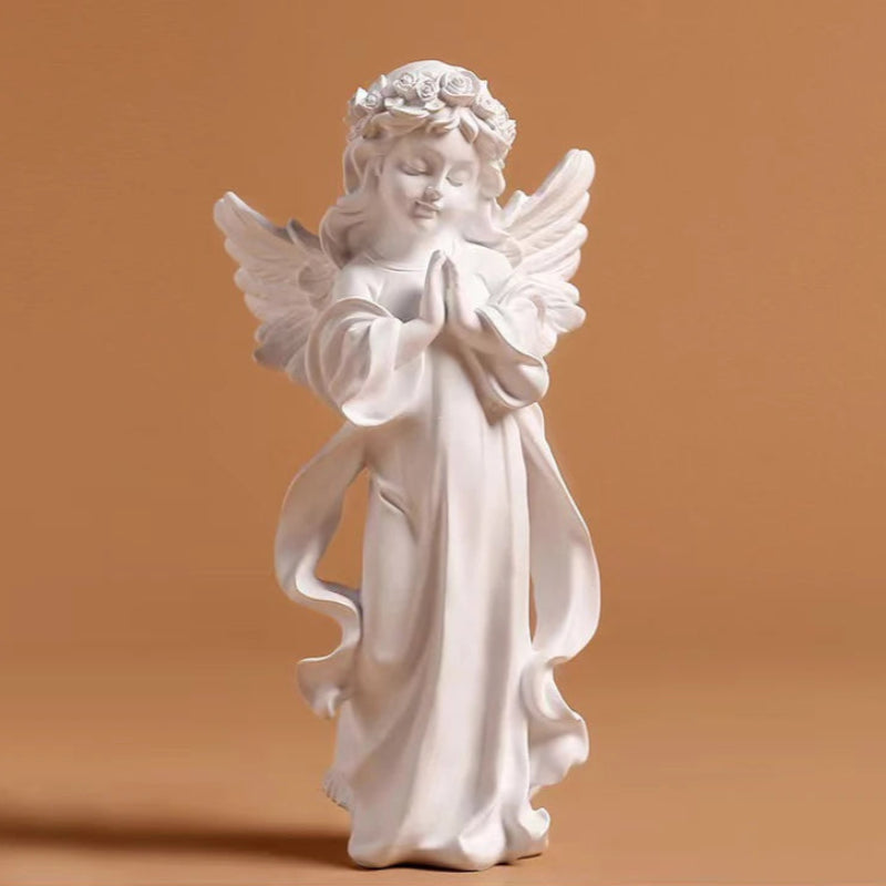 Escultura de Anjo Decorativa para Sala e Quarto