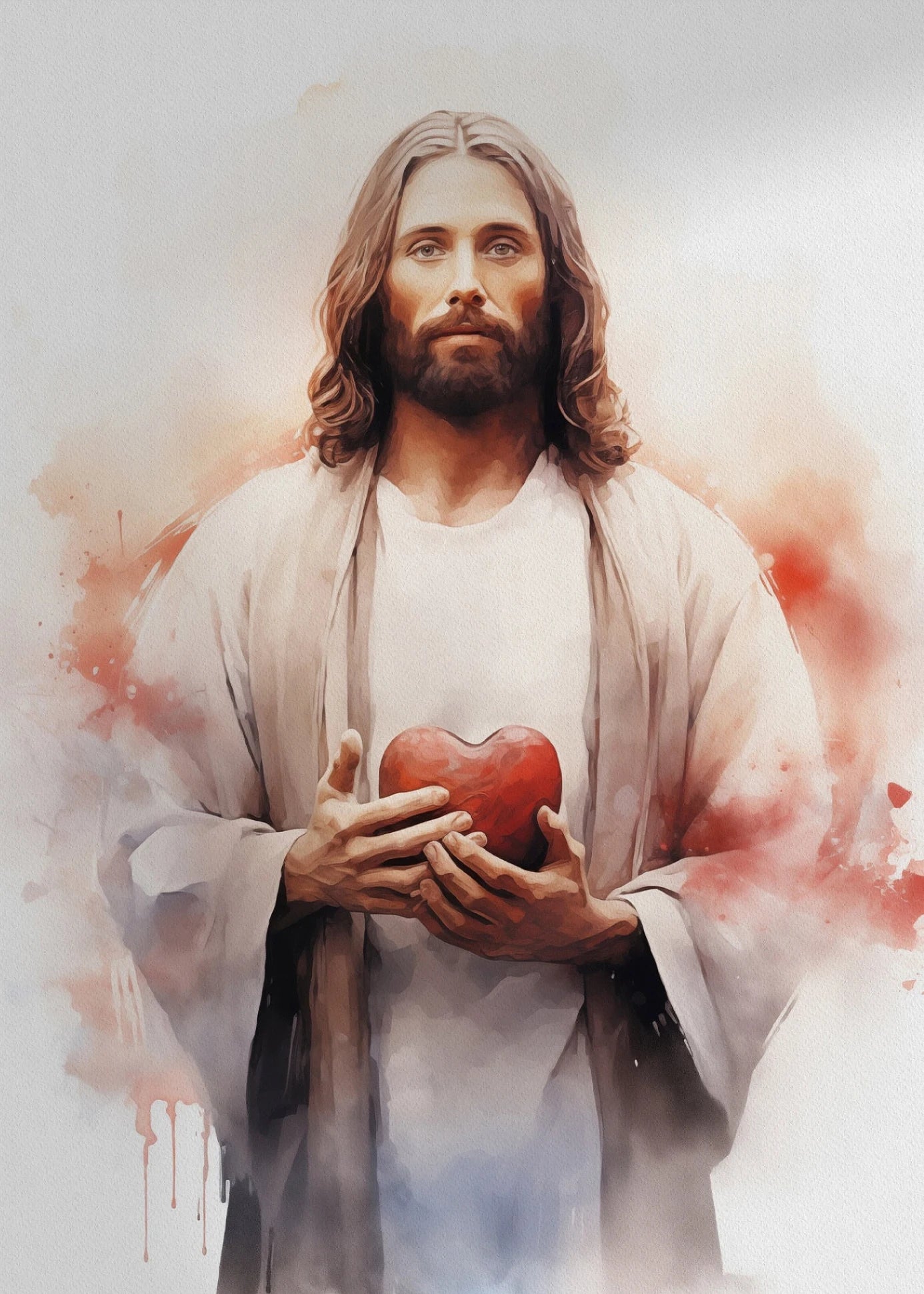 Arte Sacra em Tela - Jesus é o Cordeiro de Deus