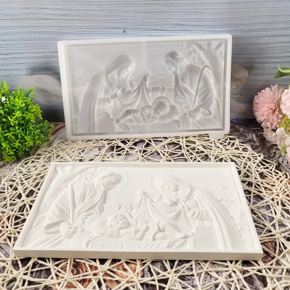 Molde de Silicone para Imagens Católicas