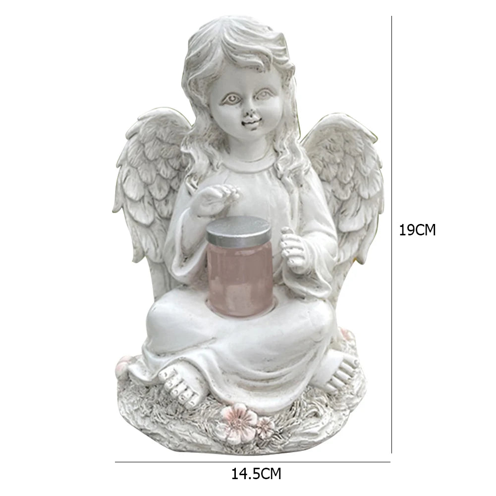 Estatueta de Anjo para Jardim - Decoração Externa