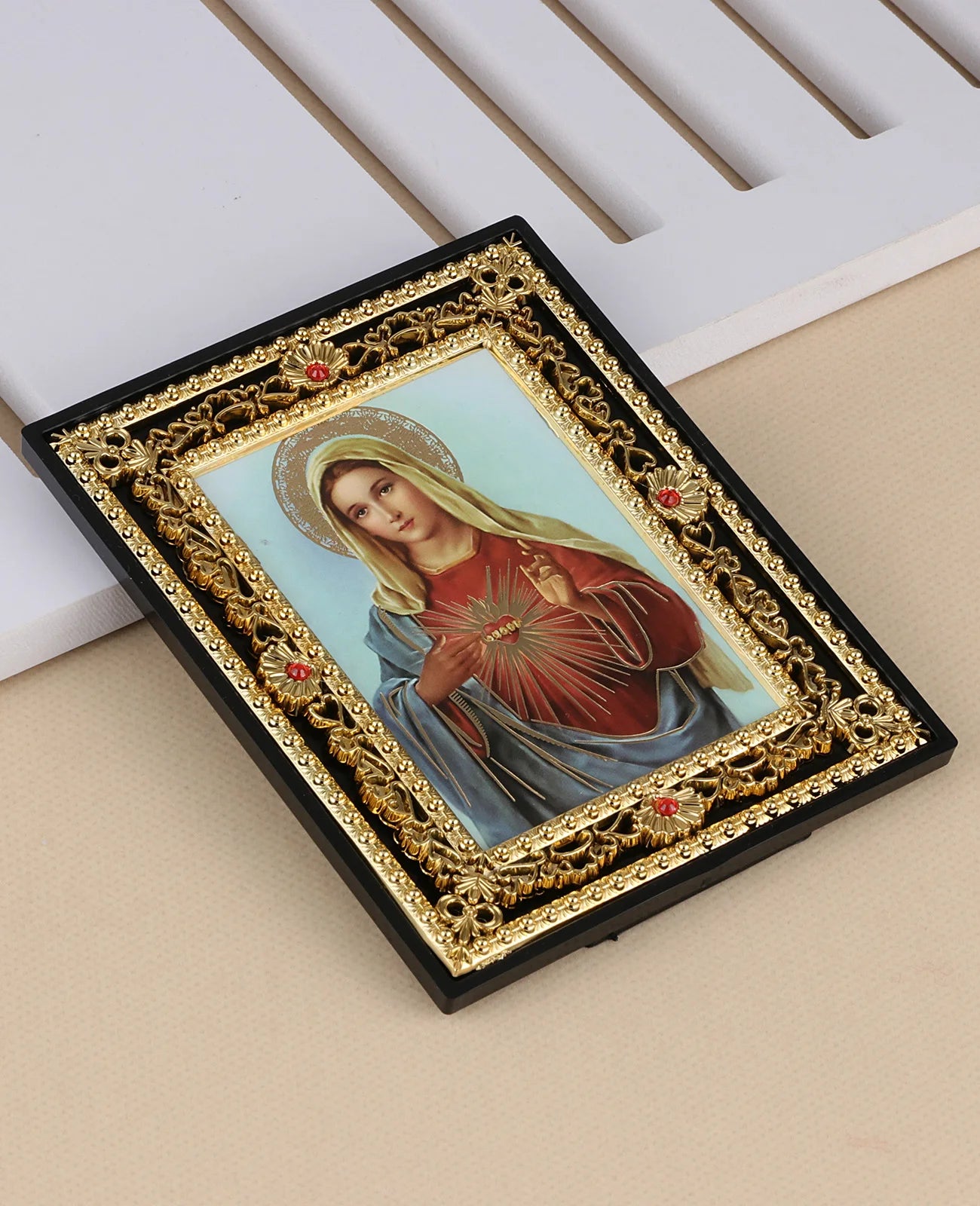 Diyalo religioso de madeira st. michael sagrada família sagrado coração divino misericórdia nossa senhora santos imagens ícones quadro decoração presentes