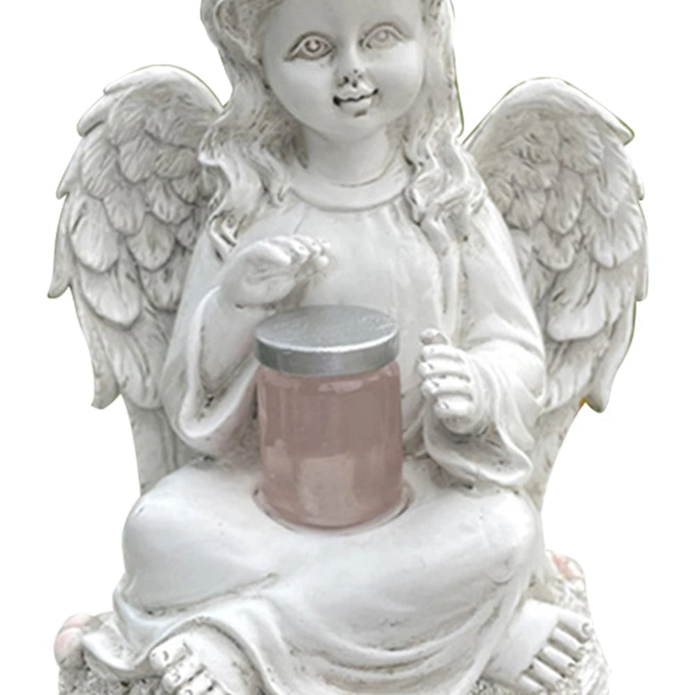 Estatueta de Anjo para Jardim - Decoração Externa
