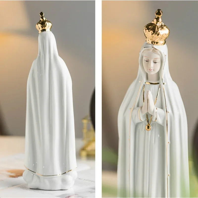 Imagem de Nossa Senhora de Fátima de Cerâmica