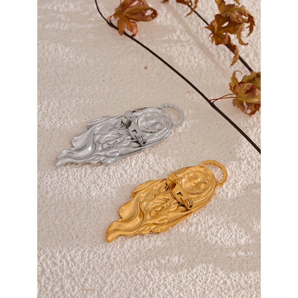 Broche de Roupa Virgem Maria