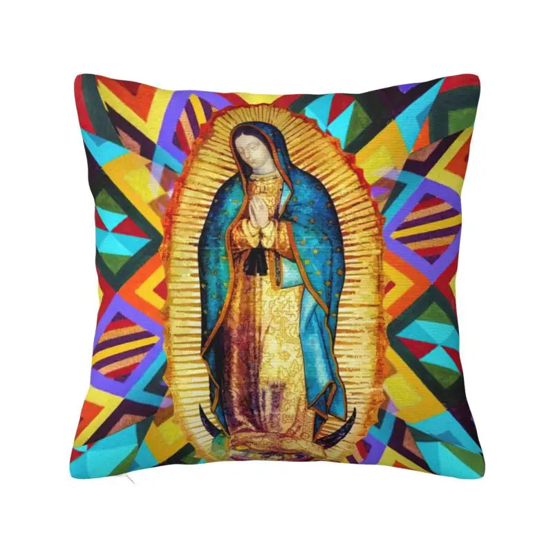 Capa de Almofada Católica Luxo - Sagrados Corações
