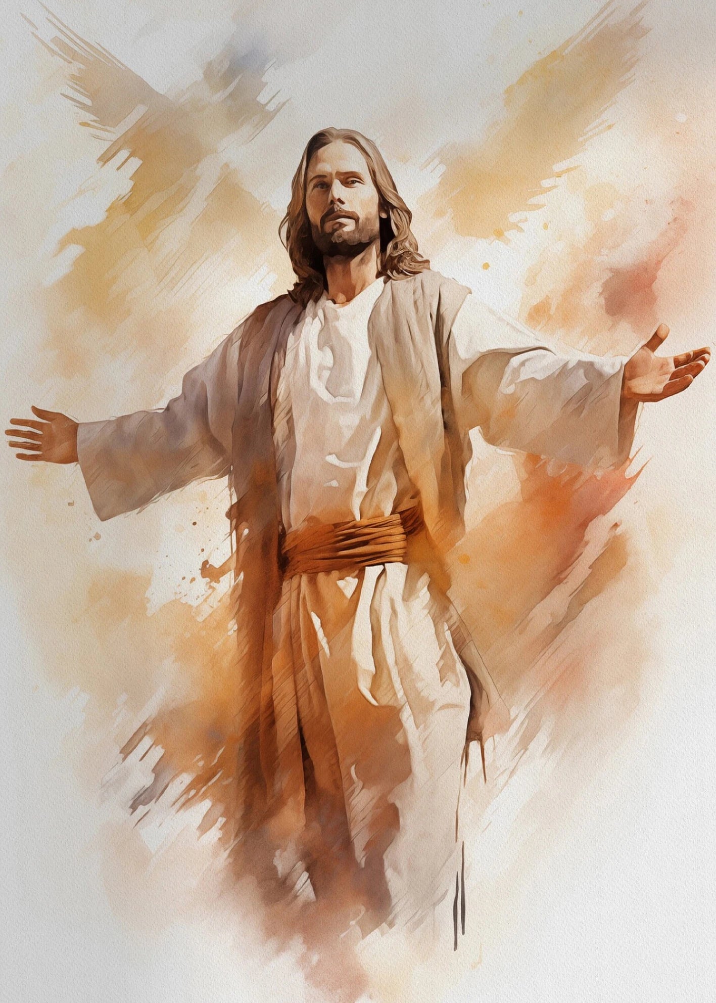 Arte Sacra em Tela - Jesus é o Cordeiro de Deus