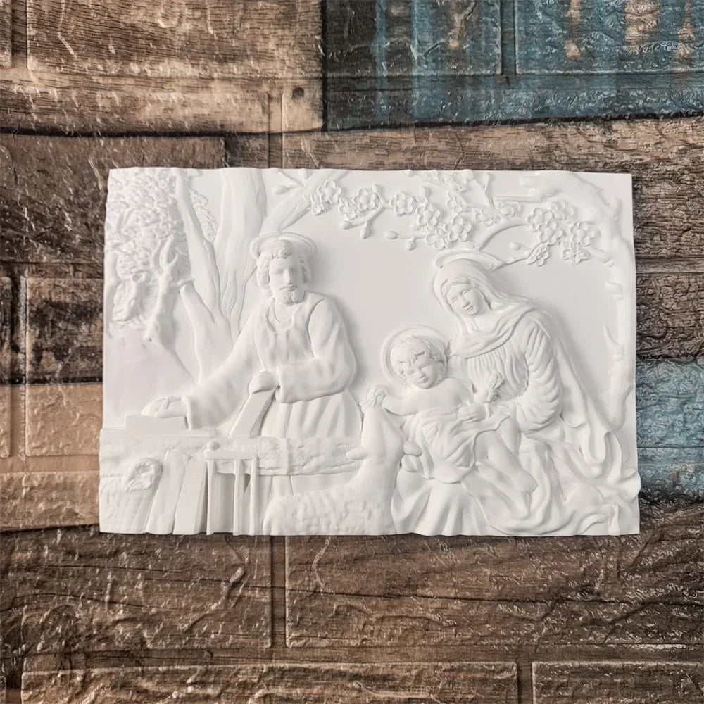 Molde de Silicone para Imagens Católicas