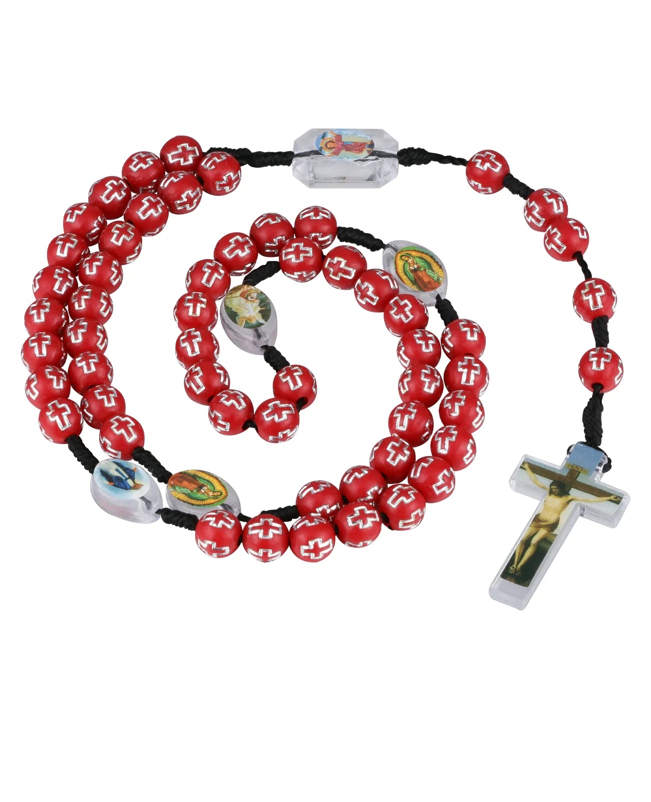 Terço com Imagem de Santos Católicos
