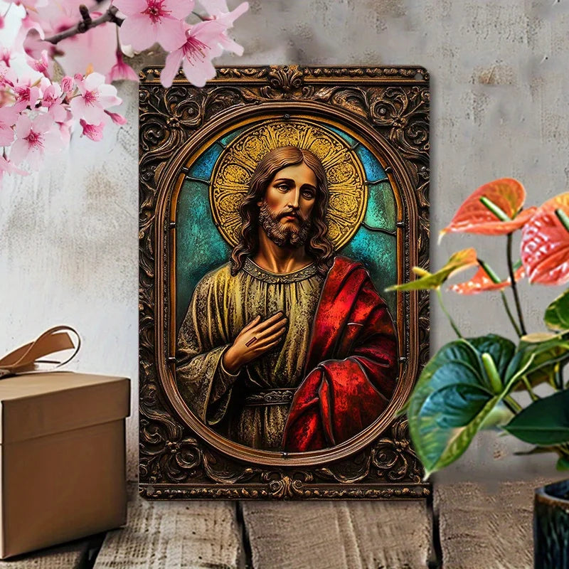 Placa Decorativa Jesus é o Senhor