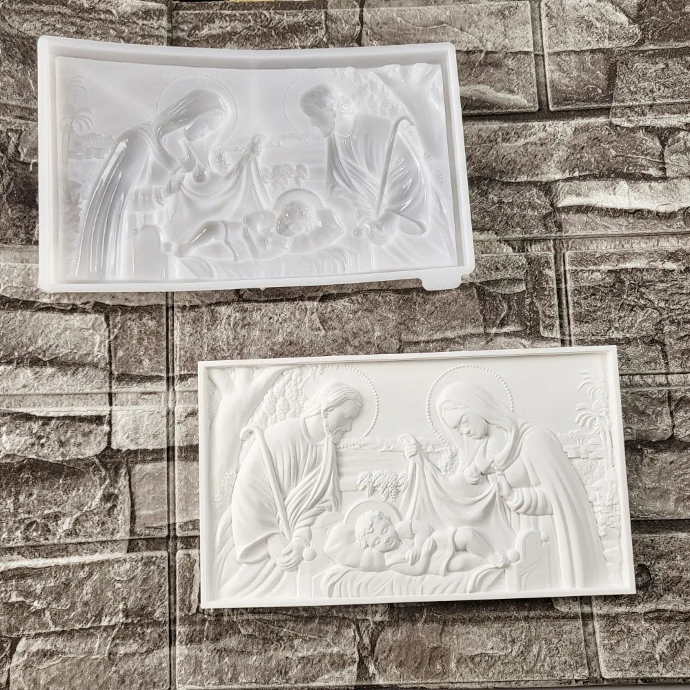 Molde de Silicone para Imagens Católicas