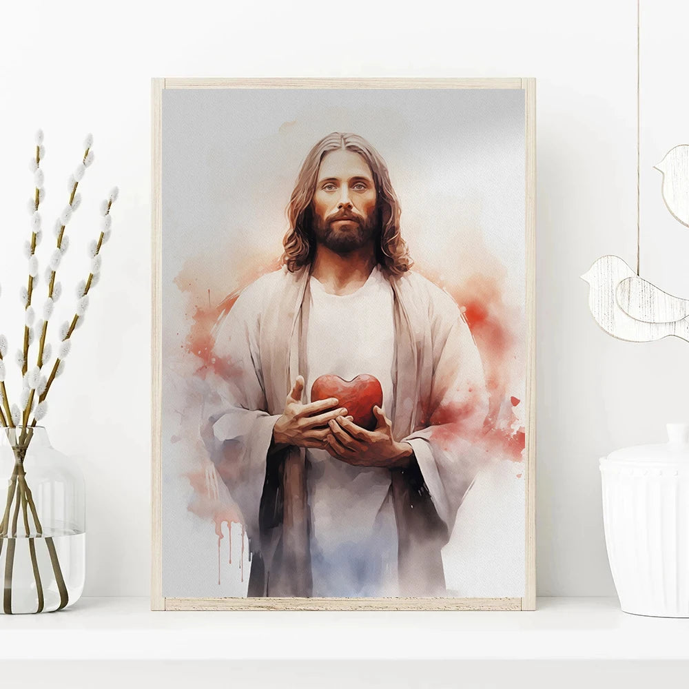 Arte Sacra em Tela - Jesus é o Cordeiro de Deus