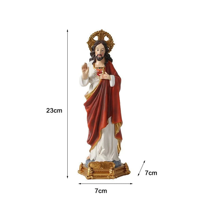Imagem Sagrado Coração de Jesus em Resina - Beleza e Espiritualidade
