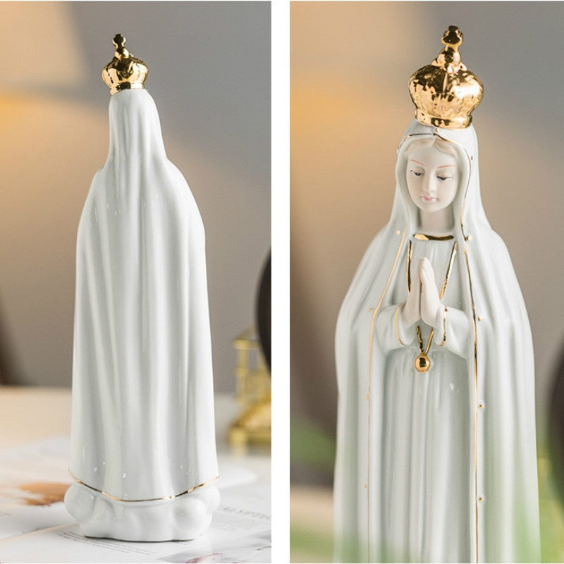 Imagem de Nossa Senhora de Fátima de Cerâmica