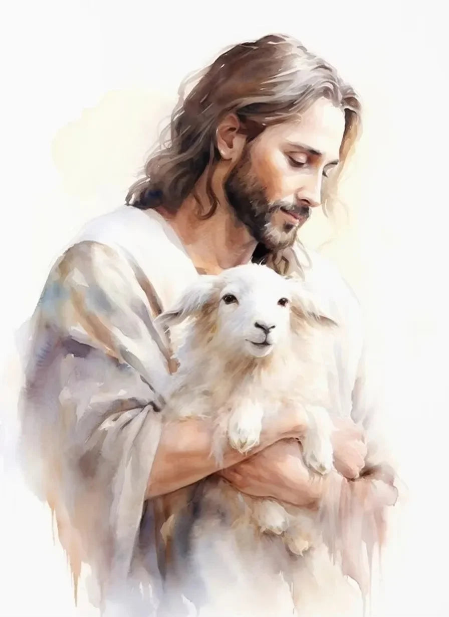 Preto e branco jesus fé cruz na colina cartaz impressão pintura em tela moderna religiosa arte da parede imagem para sala decoração casa