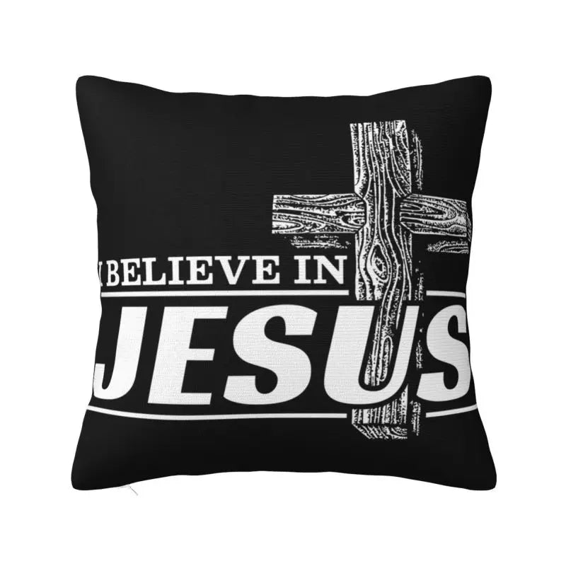Capa de Almofada Religiosa - Jesus é o Caminho