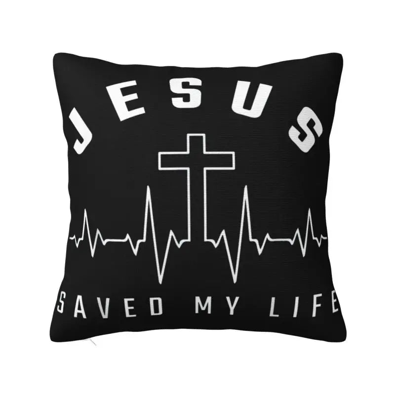 Capa de Almofada Religiosa - Jesus é o Caminho