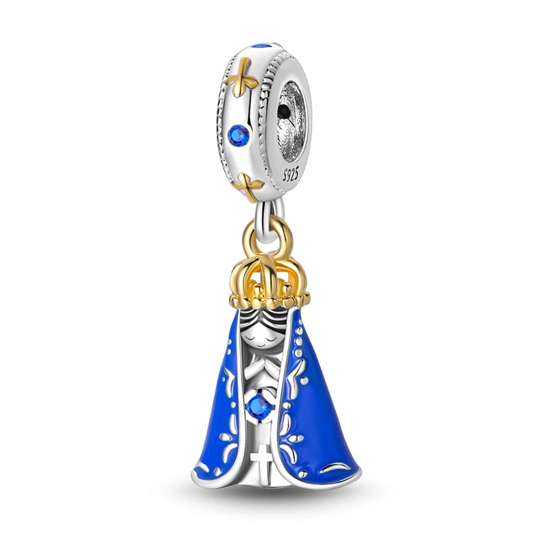 Berloque de Prata 925 Nossa Senhora Aparecida