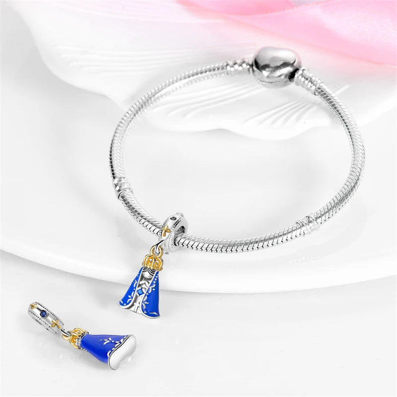 Berloque de Prata 925 Nossa Senhora Aparecida
