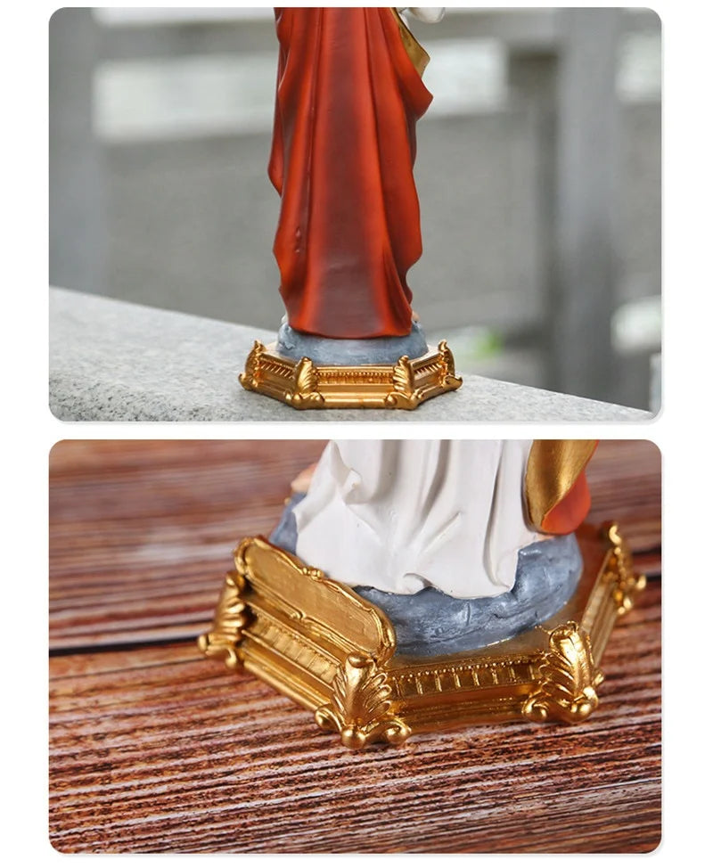 Imagem Sagrado Coração de Jesus em Resina - Beleza e Espiritualidade