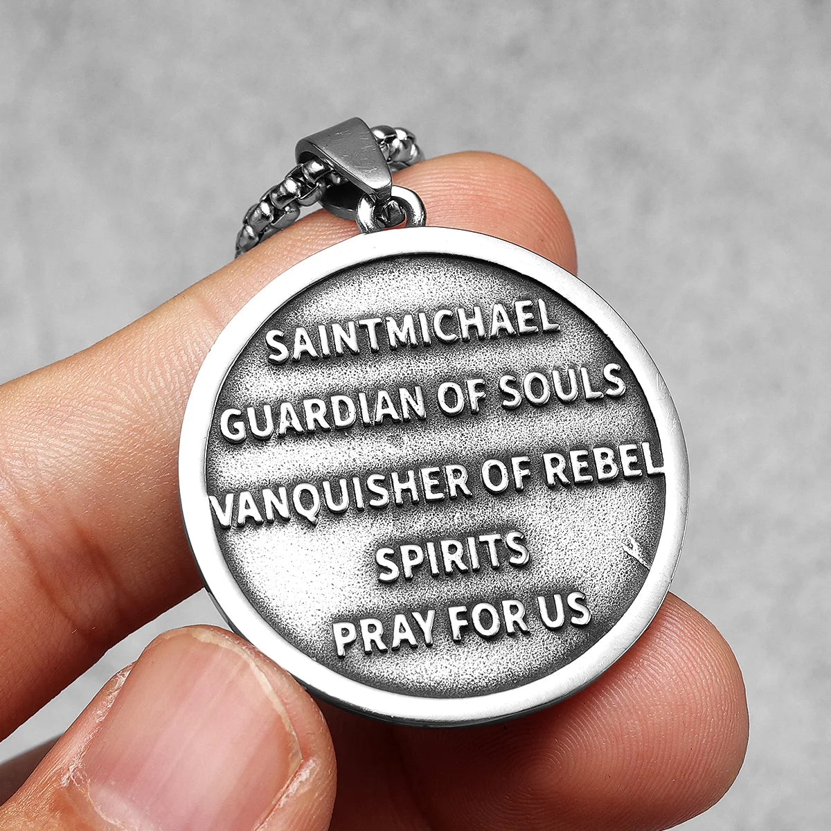 Colar Masculino São Miguel Guardião