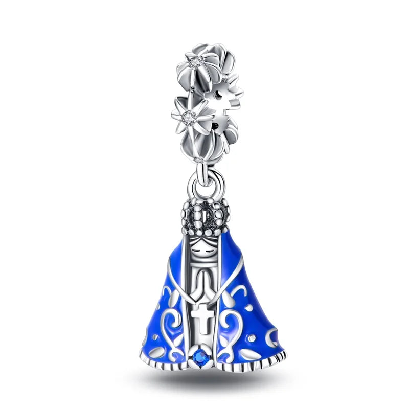 Berloque de Prata 925 Nossa Senhora Aparecida