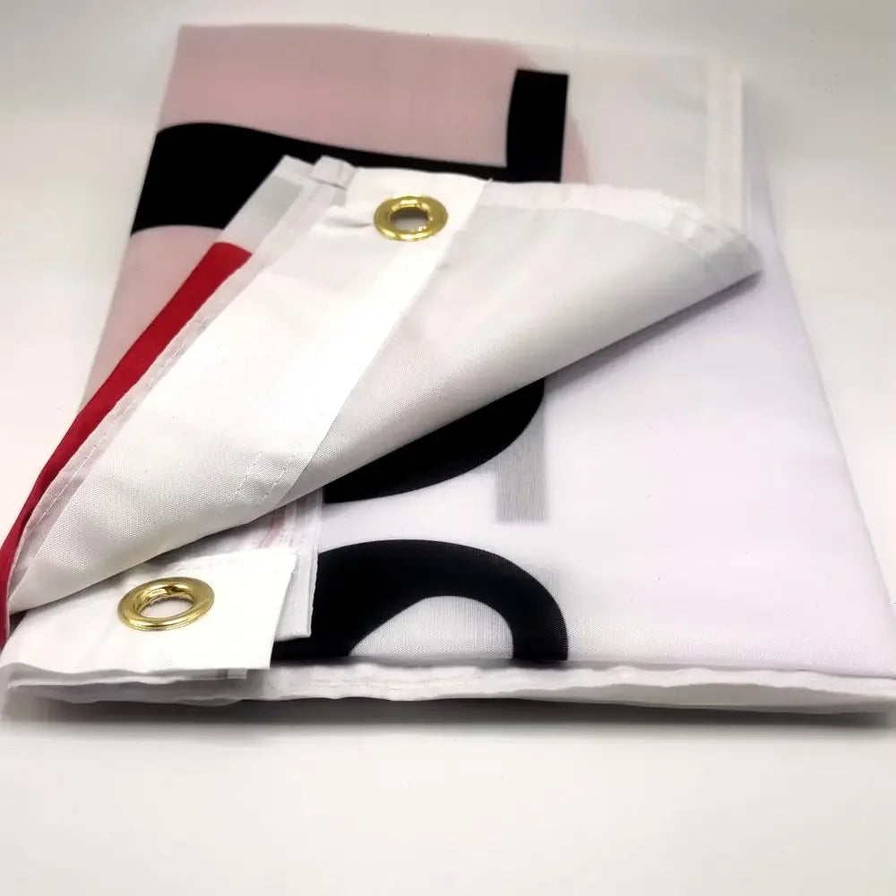 Bandeira Decorativa 'I Love Jesus' em Poliéster