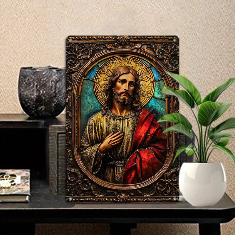 Placa Decorativa Jesus é o Senhor