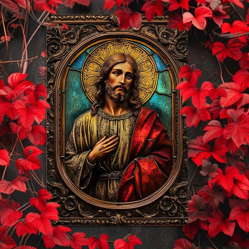 Placa Decorativa Jesus é o Senhor