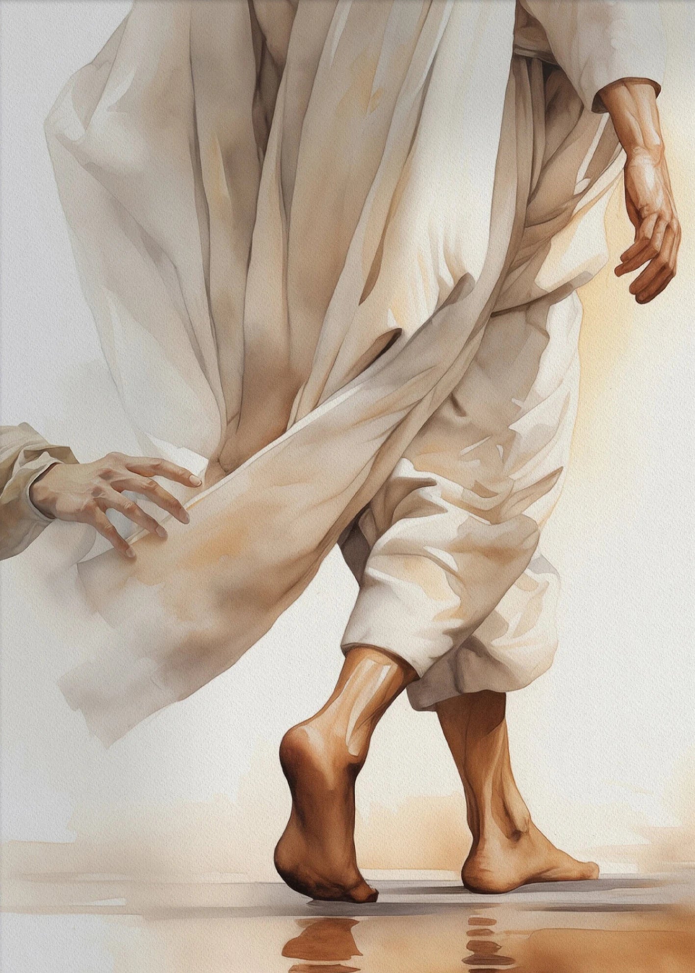 Arte Sacra em Tela - Jesus é o Cordeiro de Deus
