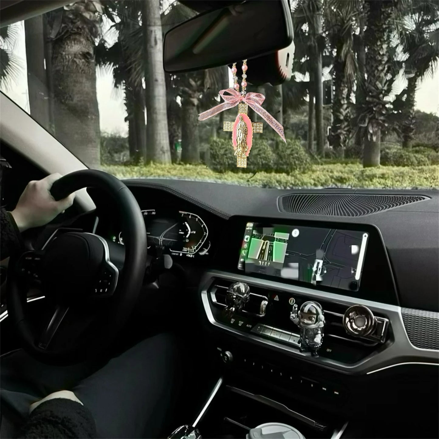 Pingente Católico para Porta ou Retrovisor