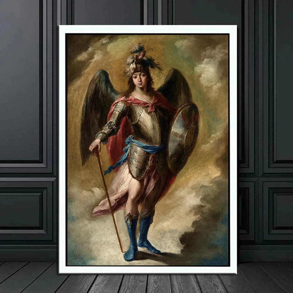 Arte Sacra em Tela: Arcanjo Miguel