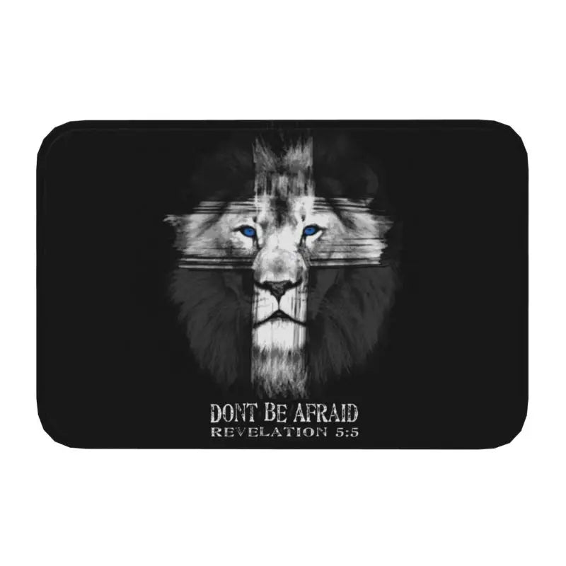 Capacho de Entrada Antiderrapante Personalizado, Tapetes de Entrada, Jesus O Caminho Juntos A Vida, Cruz Religiosa, Fé Cristã, Tapete de Varanda, Tapete