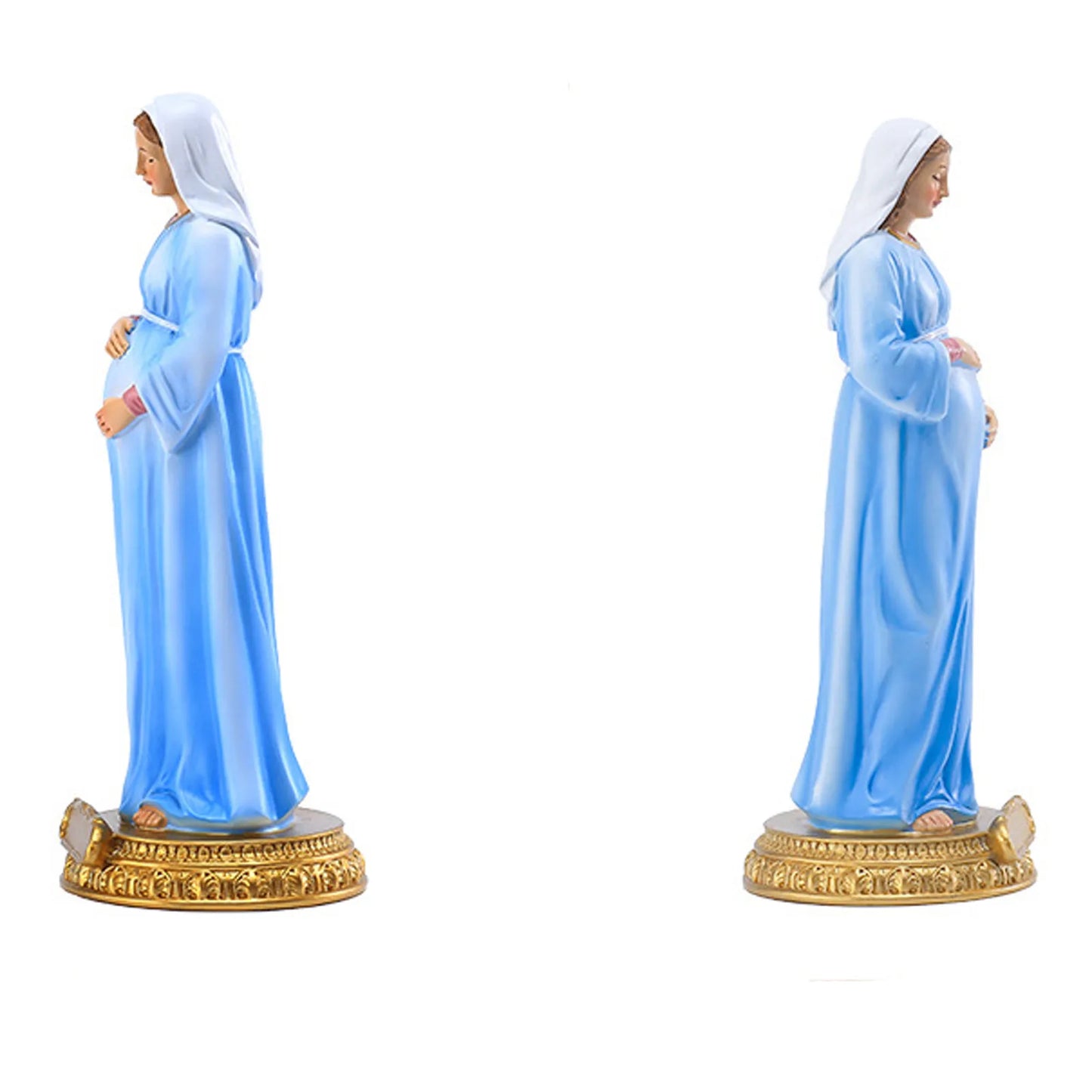 Imagem de Nossa Senhora Grávida em Resina 21cm