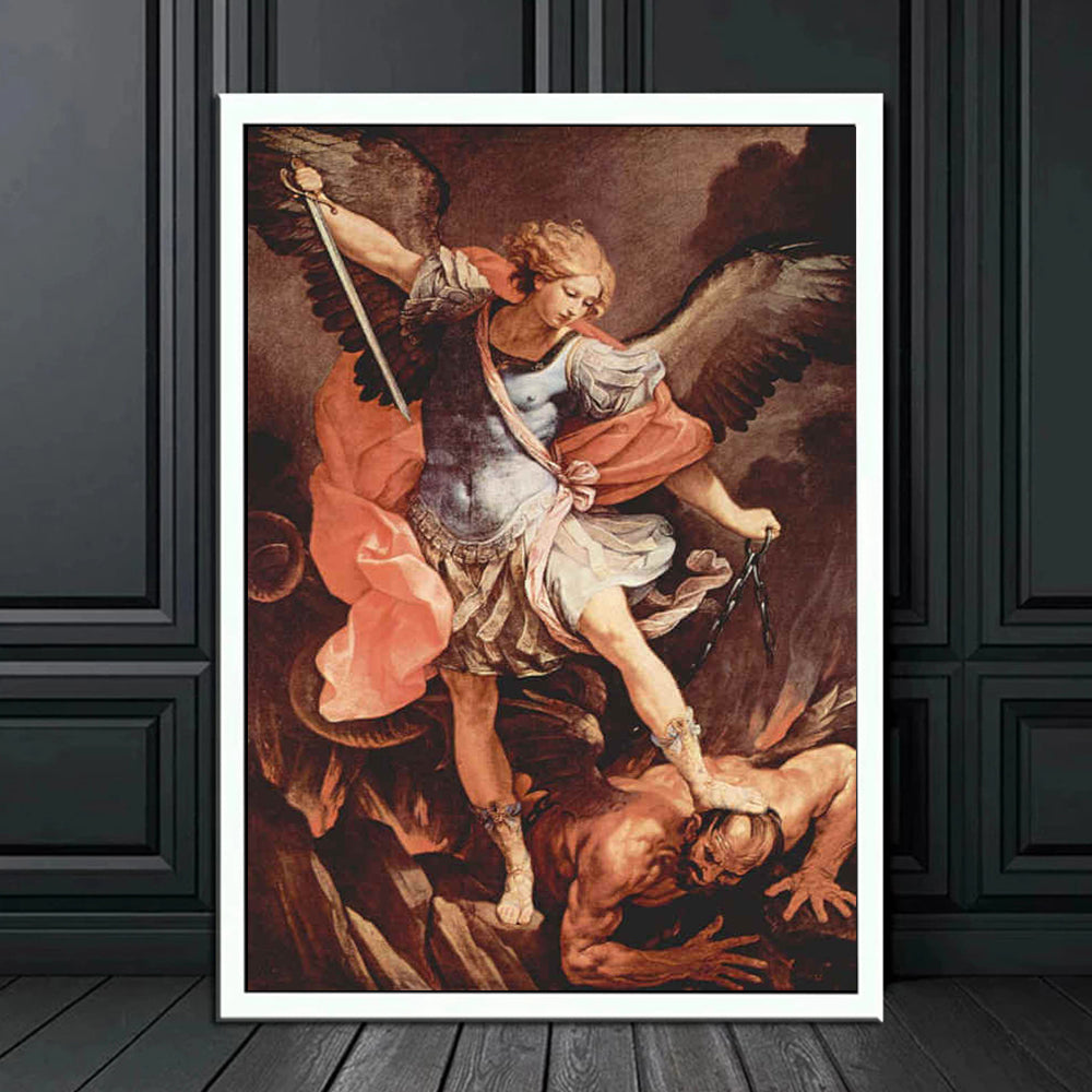 Arte Sacra em Tela: Arcanjo Miguel