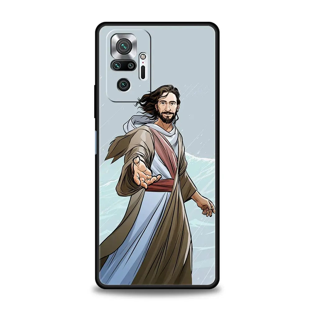 Capa Religiosa Cristã para Xiaomi Redmi - Proteção e Fé