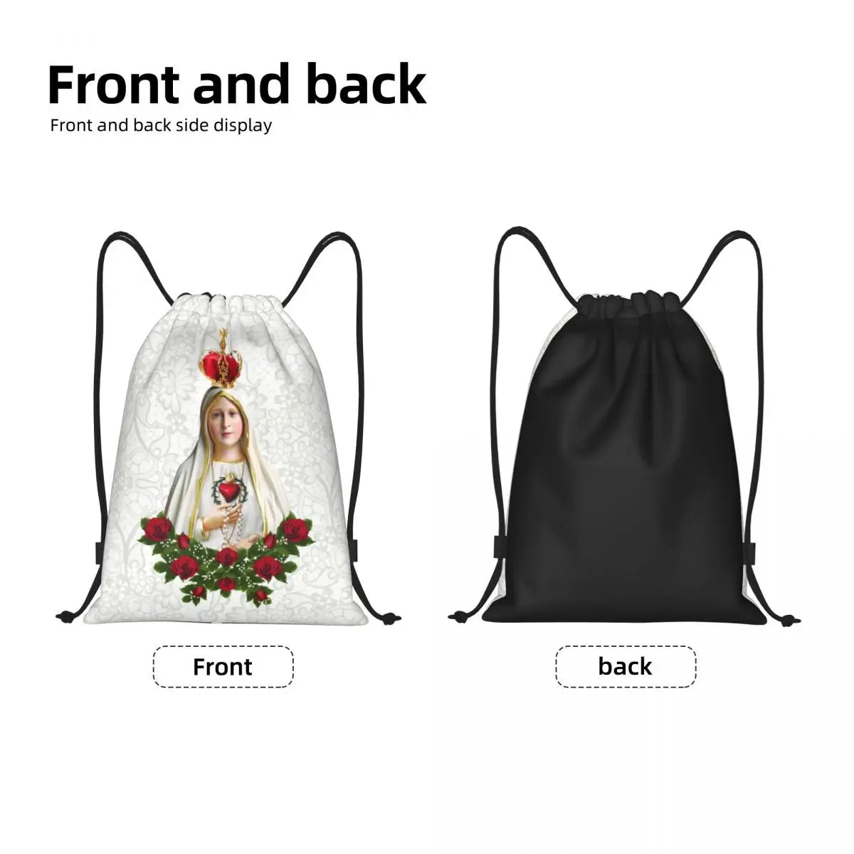 Sacola Mochila Nossa Senhora de Fátima