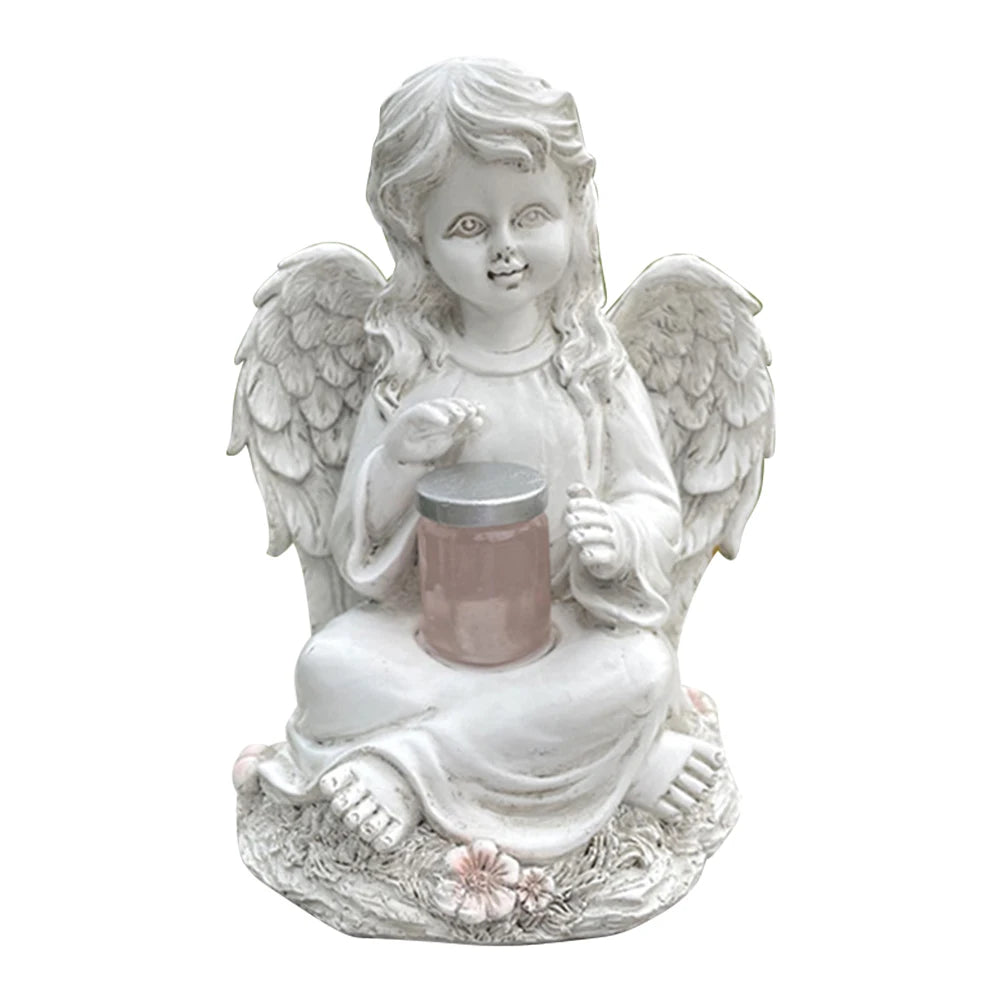 Estatueta de Anjo para Jardim - Decoração Externa