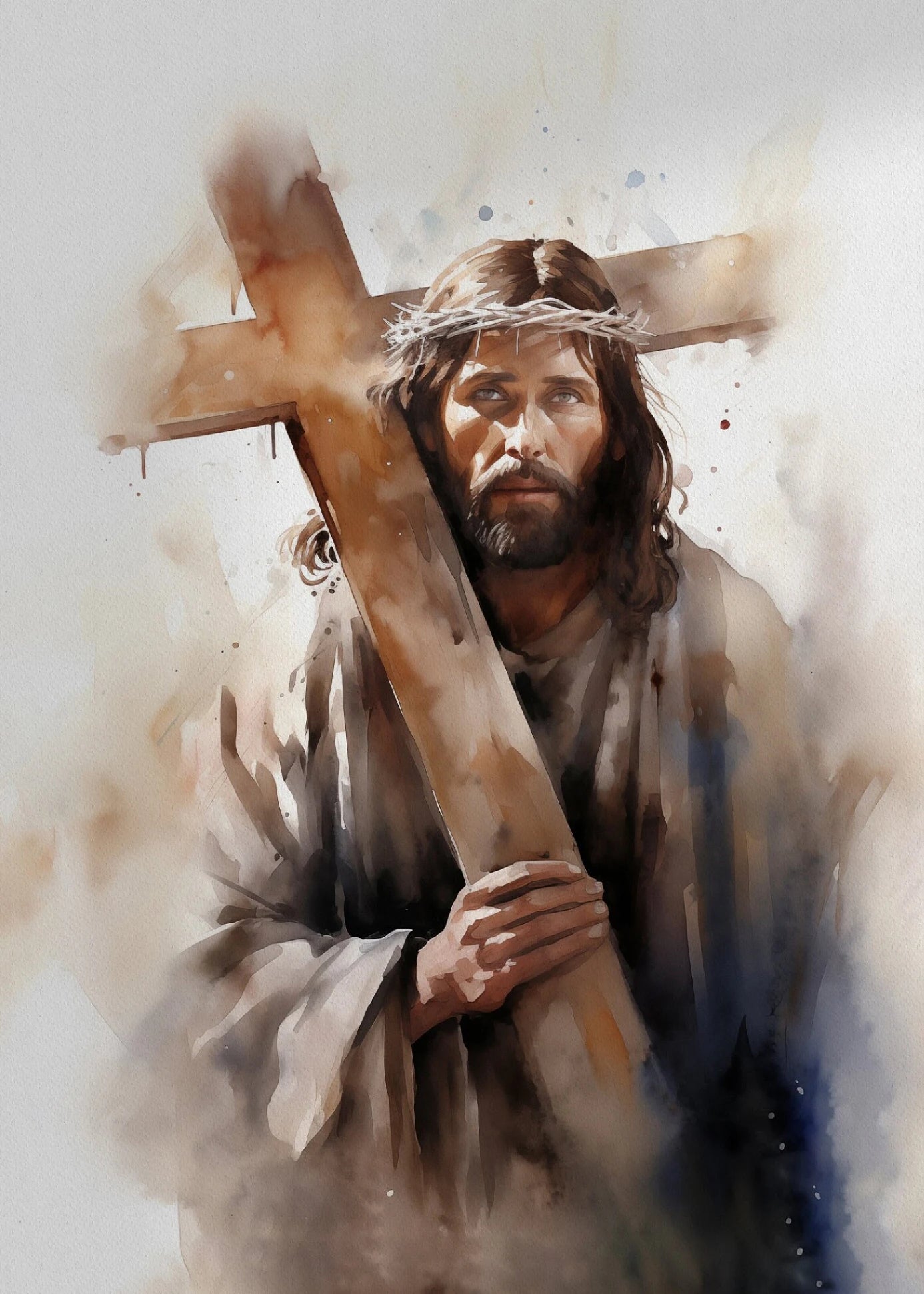 Arte Sacra em Tela - Jesus é o Cordeiro de Deus