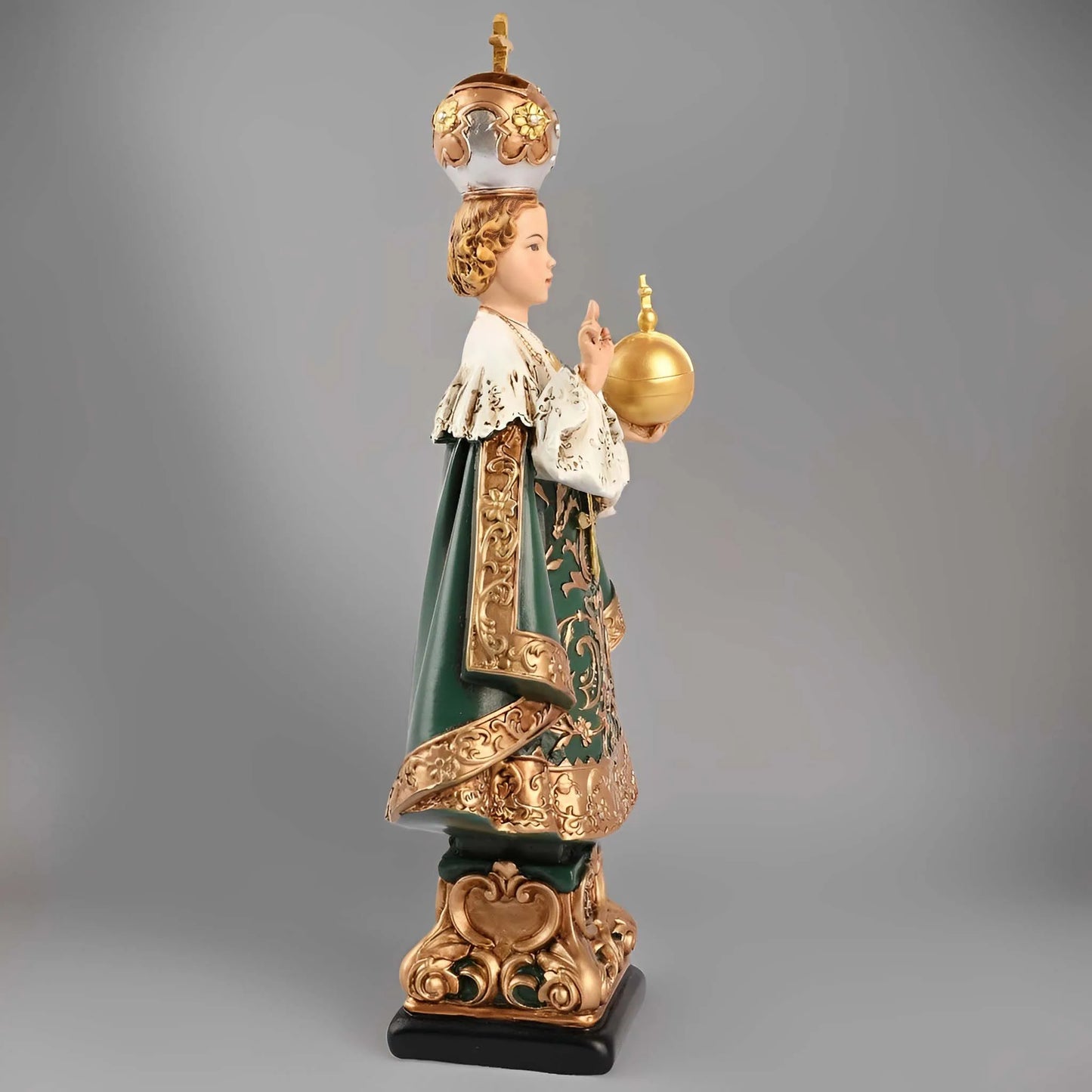 Imagem Menino Jesus de Praga em Resina