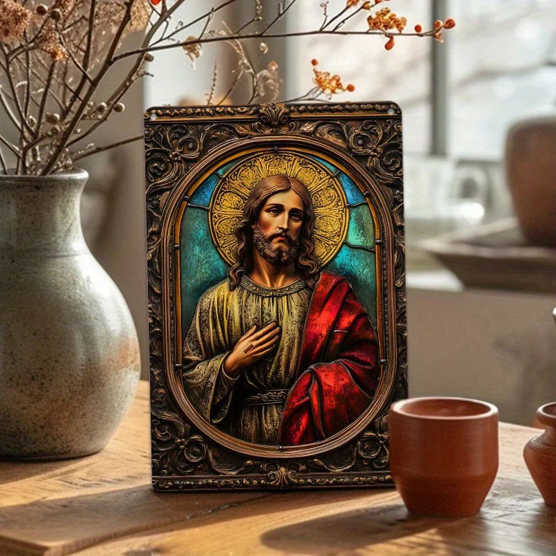 Placa Decorativa Jesus é o Senhor