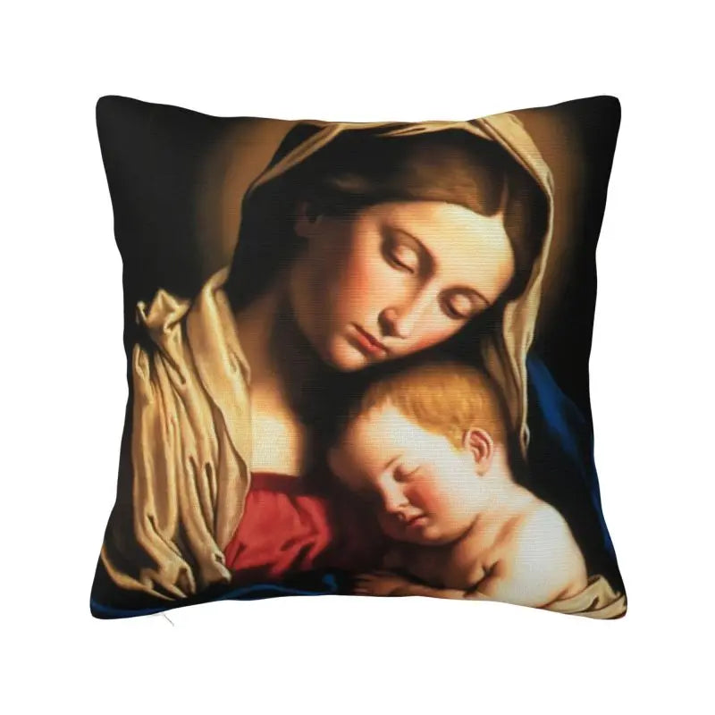 Capa de Almofada Religiosa - Jesus é o Caminho