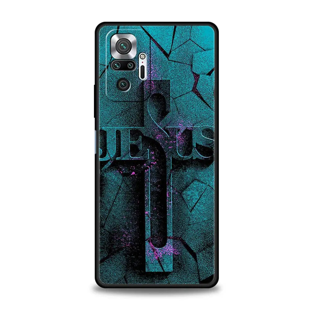 Capa Religiosa Cristã para Xiaomi Redmi - Proteção e Fé
