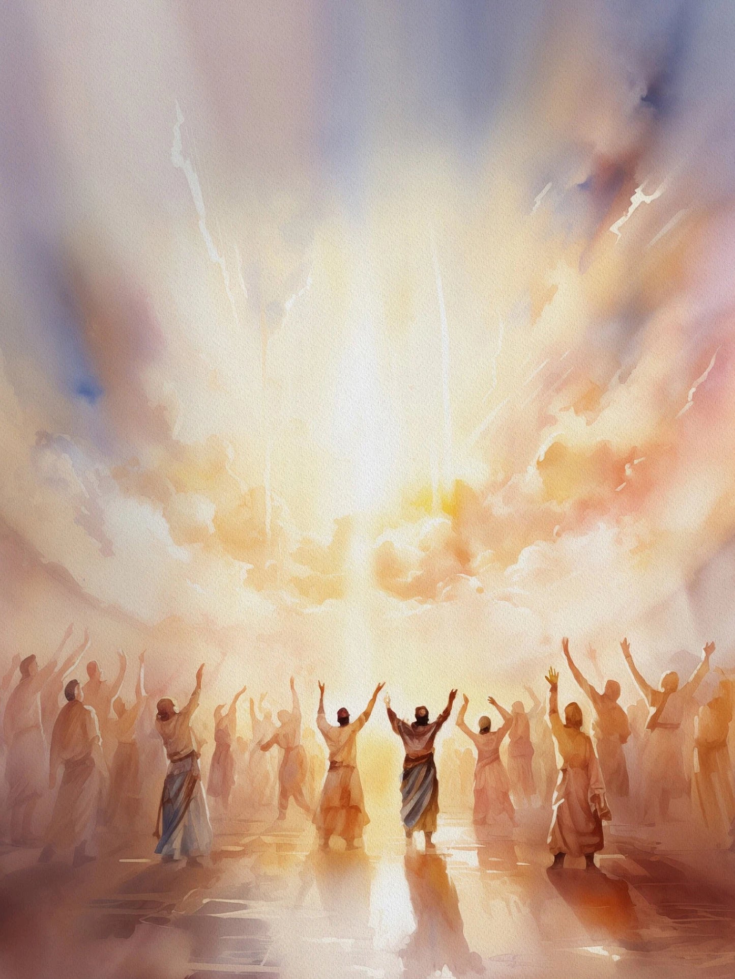 Arte Sacra em Tela - Jesus é o Cordeiro de Deus